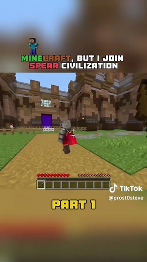 Minecraft: Joining the Spear Civilization - Part 1