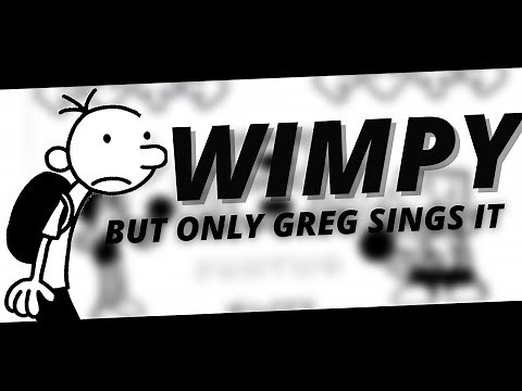 "WIMPY" but only Greg sings it [Diary of a wimpy x FNF mod] - Friday night Funkin'