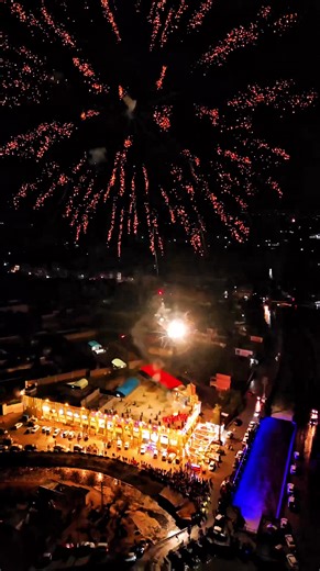 DRONE FIREWORK NEW YEAR EVENT AT TAJ MALL Dargai #love #Tajmalldargai #shahnawazkhansnk #newyear #2026