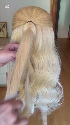 Easy hair bow tutorial 🎀 #tutorial #hairstyle