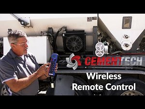 C60 Volumetric Mixer Wireless Remote Control