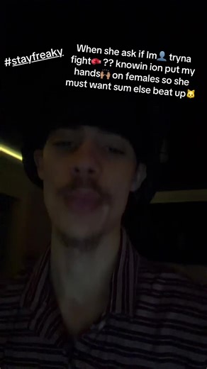 Send to her👀 #stayfreaky #freak #wockst★rz #fakebody #mood “When she ask if Im tryna fight knowin ion put my hands on females so she must want sum else beat up🤭” Make sure you like,Follow,comment & share also follow the backup ~ @𝓢𝓽𝓮𝓮𝔃𝔂®