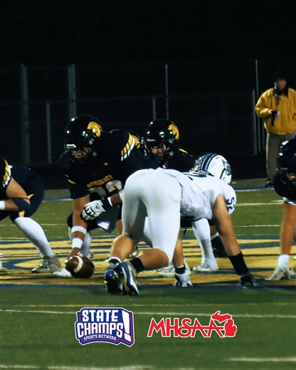 The defending Division 4 MHSAA State Champs GOODRICH finish the regular season a perfect 9-0 after their Week 9 win over Gladwin. 🏈 The Martians open the playoffs at home in a pre-district matchup against Lake Fenton. | State Champs Michigan