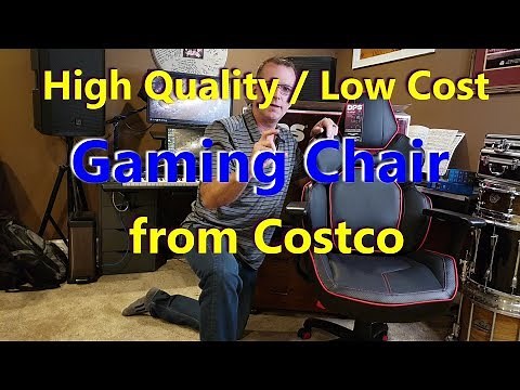 GREAT BUDGET GAMING CHAIR! | DPS 3D Insight Gaming Chair from Costco