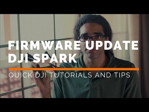 DJI Spark: How To Update Your Firmware