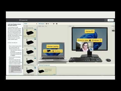 1.3.9 Lab: Create a Home Wireless Network