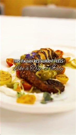 This Italian Restaurant Feels Like a Trip to Italy 🇮🇹✨