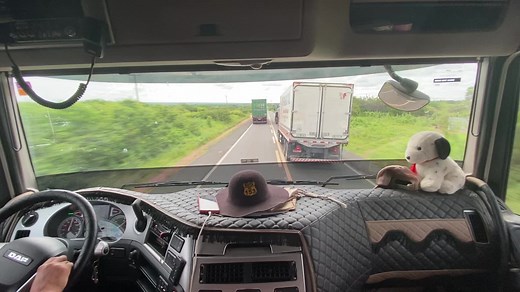 Inside a Truck: First-Person Driving Perspective