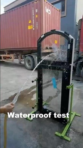 Our Australian awning window waterproof test