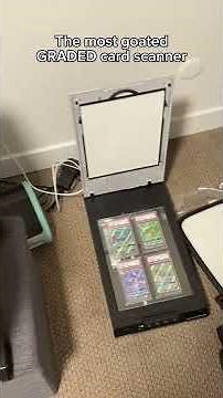 The BEST graded card scanner 🔥🖨️