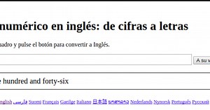 Convertir de números a letras en Sheets