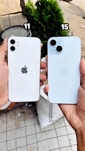 iPhone 11 Vs iPhone 15 || Camera Zoom Test! #shorts