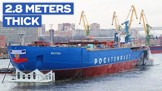 Russia’s most advanced and powerful nuclear icebreaker