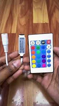 How to Connect LED Strip Lights at Home – No Tools Needed! 🔌✨ #LEDStripLights #diylighting #shorts