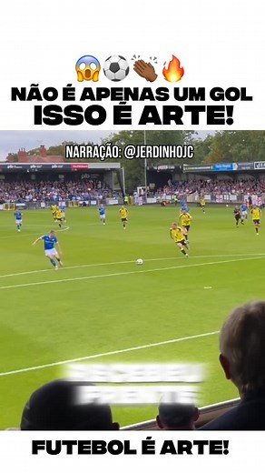 863K views · 11K reactions | O futebol é arte, é dança, é poesia em movimento! Que golaço! O cara pintou uma obra-prima no campo… Deixou a defesa no chão com categoria e frieza, finalizou no canto com capricho de quem tem alma de camisa 10. Isso é futebol raiz, isso é espetáculo! ⚽ Quem viu, viu. Quem não viu… vai assistir de novo! #jerdinhojc #futebolraiz #golaço #emoção #futebol #futebolarte #resenha #camisa10 #gol #dribles | Jerdinho JC | Facebook