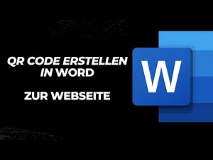 QR Code erstellen in Word zu Webseite