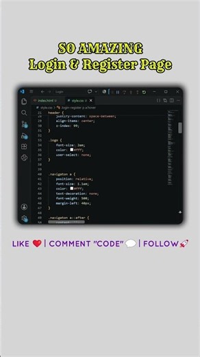 How to Make a Website with Login Page | HTML & CSS