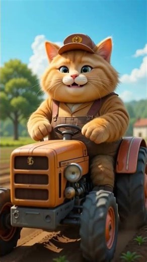 cat and tector cartoon! 🚘🚘 #shorts