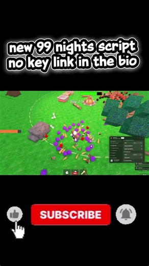 99 Nights in the Forest Script (XMAS) | Auto Farm Days, Diamonds & More#99nightintheforest#roblox