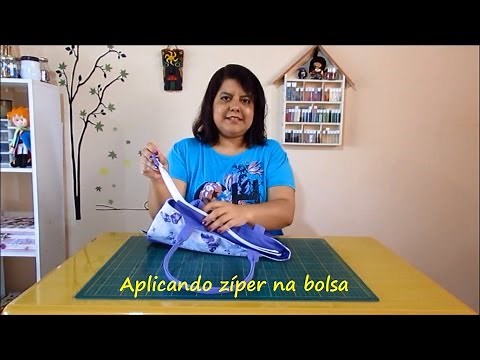 Como aplicar o zíper em bolsas de forma fácil