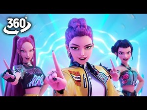KPOP DEMON HUNTERS Movie Compilation ! | 360° VR Animation