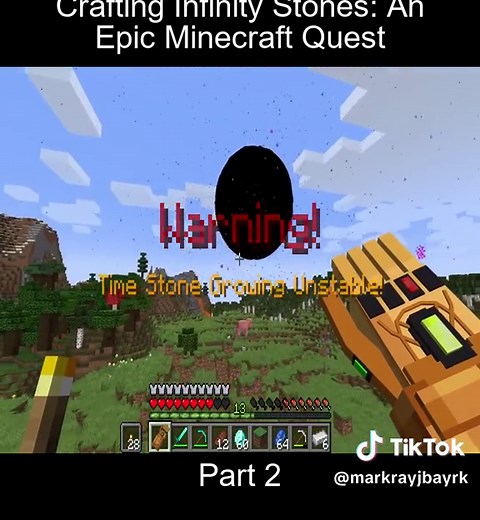 Part_2 Crafting Infinity Stones An Epic Minecraft Quest