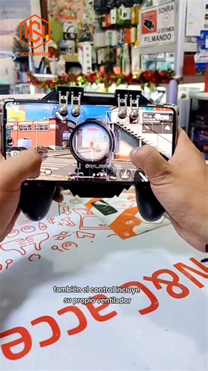 Controles de Juego con Gatillos para Call of Duty y Free Fire