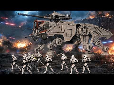 PLANETARY DEFENSE ► Grand Army of the Republic vs Battle Droids | Men of War: Star Wars Mod (4K)