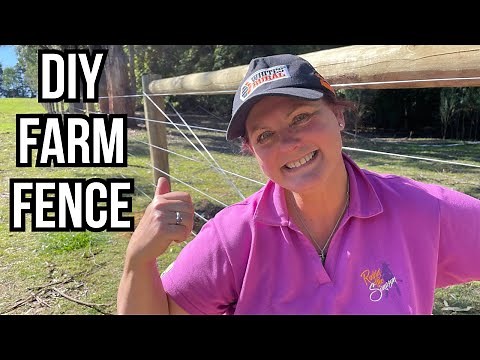 DIY Farm Fence That’ll Last a Lifetime | Easy & Affordable Build