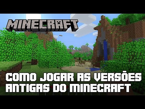 COMO JOGAR AS VERSÕES ANTIGAS E SNAPSHOTS DO MINECRAFT JAVA