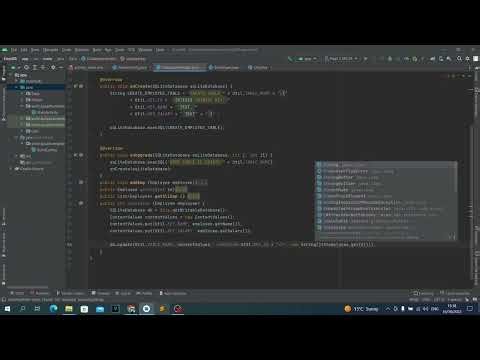 База данных SQLite в Android Studio, Java. Урок 06. Добавляем update метод.