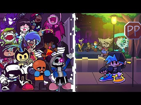 Split EX But Different Characters Sing It 🎤 (FNF But Everyone Sings Split EX)