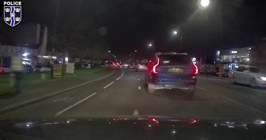 Video captures shocking moment drink-driver hits motorcyclist in Slough