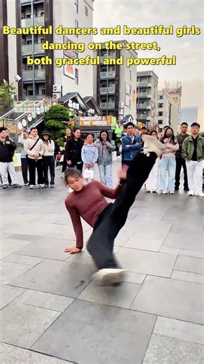 Street dance，Beautiful dancers and beautiful girls#dance #Dance Cover #foryou#街舞
