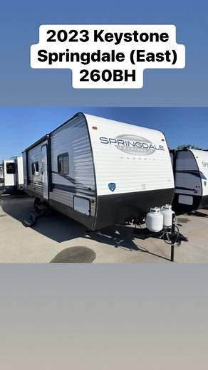 2023 Keystone RV Springdale (East) 260BH. This RV is truly a...