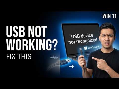Fix USB Malfunction on Windows 11 | Step-by-Step Guide