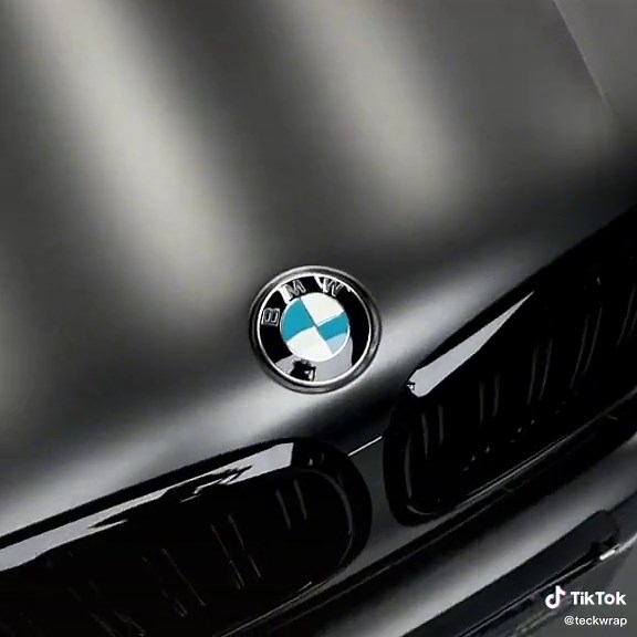 BMW TeckWrap Dark Grey Satin Metallic Wrap