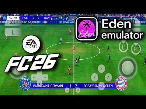 EA SPORTS FC 2026 EDEN NIGHTLY • NEW EDEN FC 26 GAMEPLAY • FC 26 EDEN ANDROID