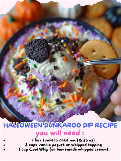 5.5K views · 35 reactions | Halloween Dunkaroo Dip Spooky Halloween...