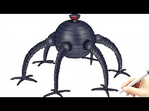 How to draw omnidroid - the incredibles | step by step