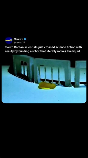 Watch This South Korea’s Liquid Moving Robot 🤯