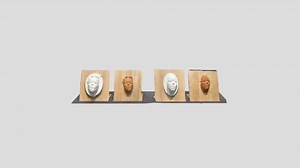 Rodin busts - Download Free 3D model by leeprobert