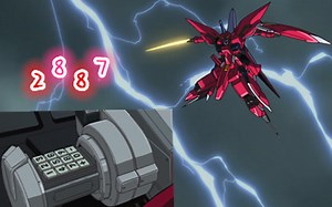 高达seed 2887战 原版 和 蓝光 画面对比