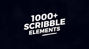 Download 1000 Scribble Elements - FREE Videohive - aedownload.com