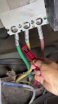 Braver than the voltage itself: touching a live, leaking breaker with your bare hands?