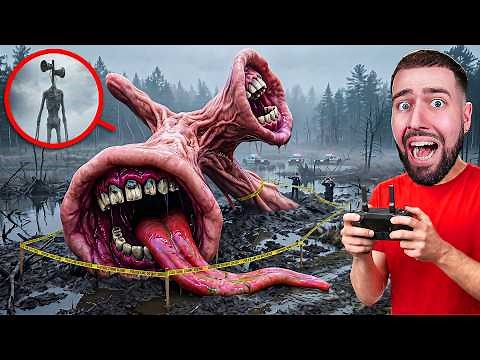 I FILM SIREN HEAD COMING OUT OF THE WATER in real life!!
