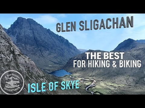 Best Glen Trails for Hikers & Bikers on the Isle of Skye. Scotland.