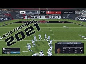 Indianapolis Gladiators VS Las Vegas Outlaws 'Axis Football 2021'