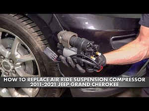 How to Replace Air Ride Suspension Compressor 2011-2021 Jeep Grand Cherokee