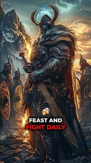 Inside Valhalla - Hall of the Slain #Valhalla #Einherjar #NorseMyth